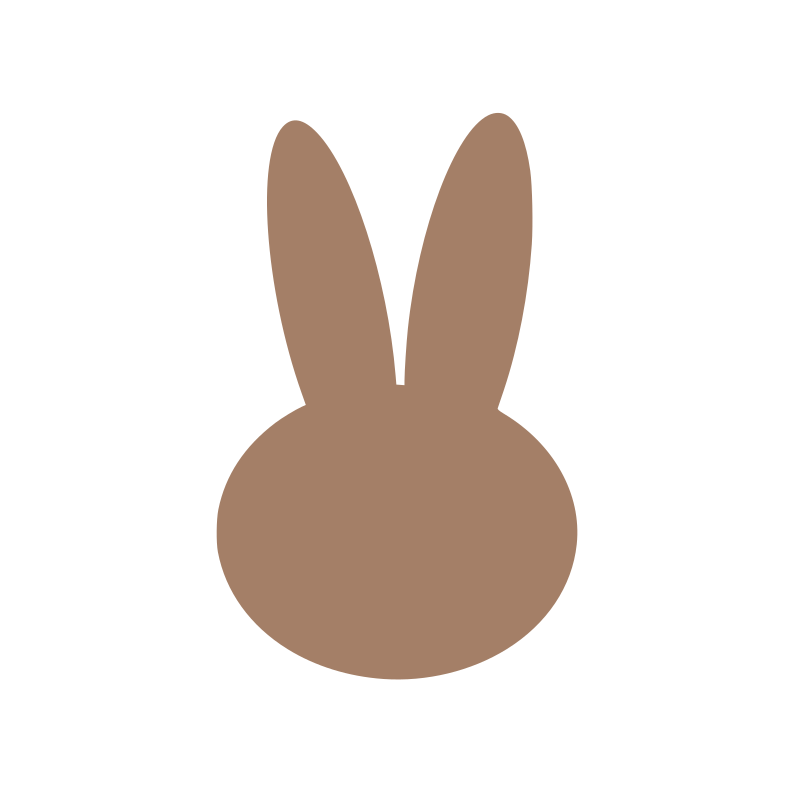 Bunny Head (Craft Blank)