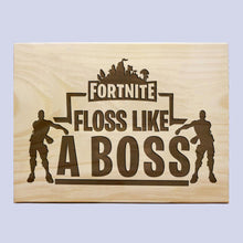 Load image into Gallery viewer, Fortnite Floss Boss Plaque
