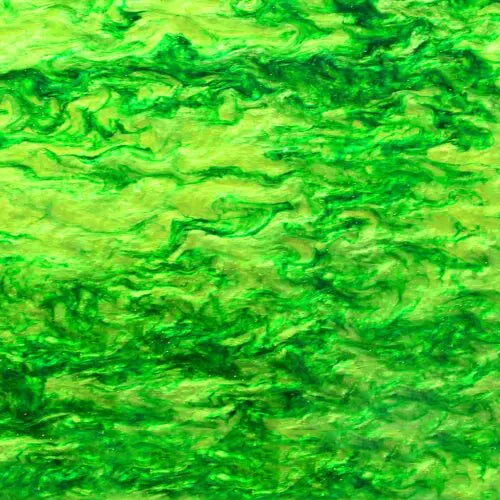 Green Sparkle Swirl (Acrylic 3mm)