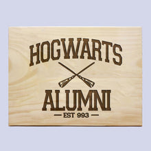 Load image into Gallery viewer, Hogwarts Alumni Plaque
