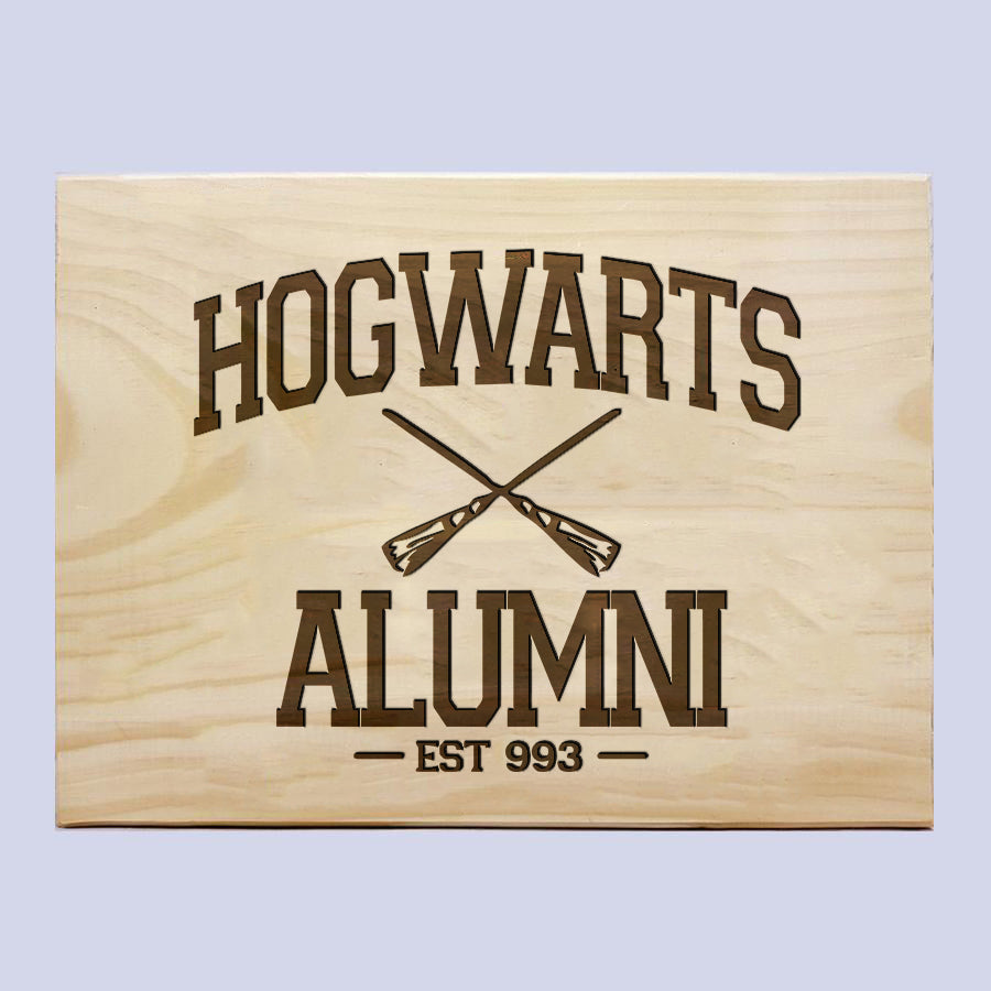 Hogwarts Alumni Plaque