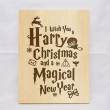 Load image into Gallery viewer, I Wish You a Harry Christmas Plaque
