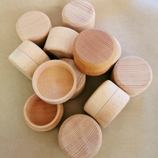 Small Round Boxes (Craft Blank)