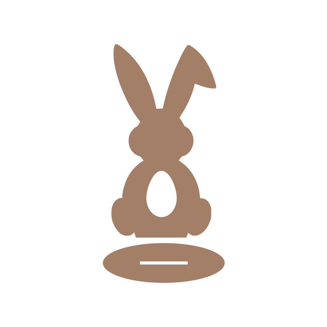 Easter Bunny Egg Holder Blank (With Stand)