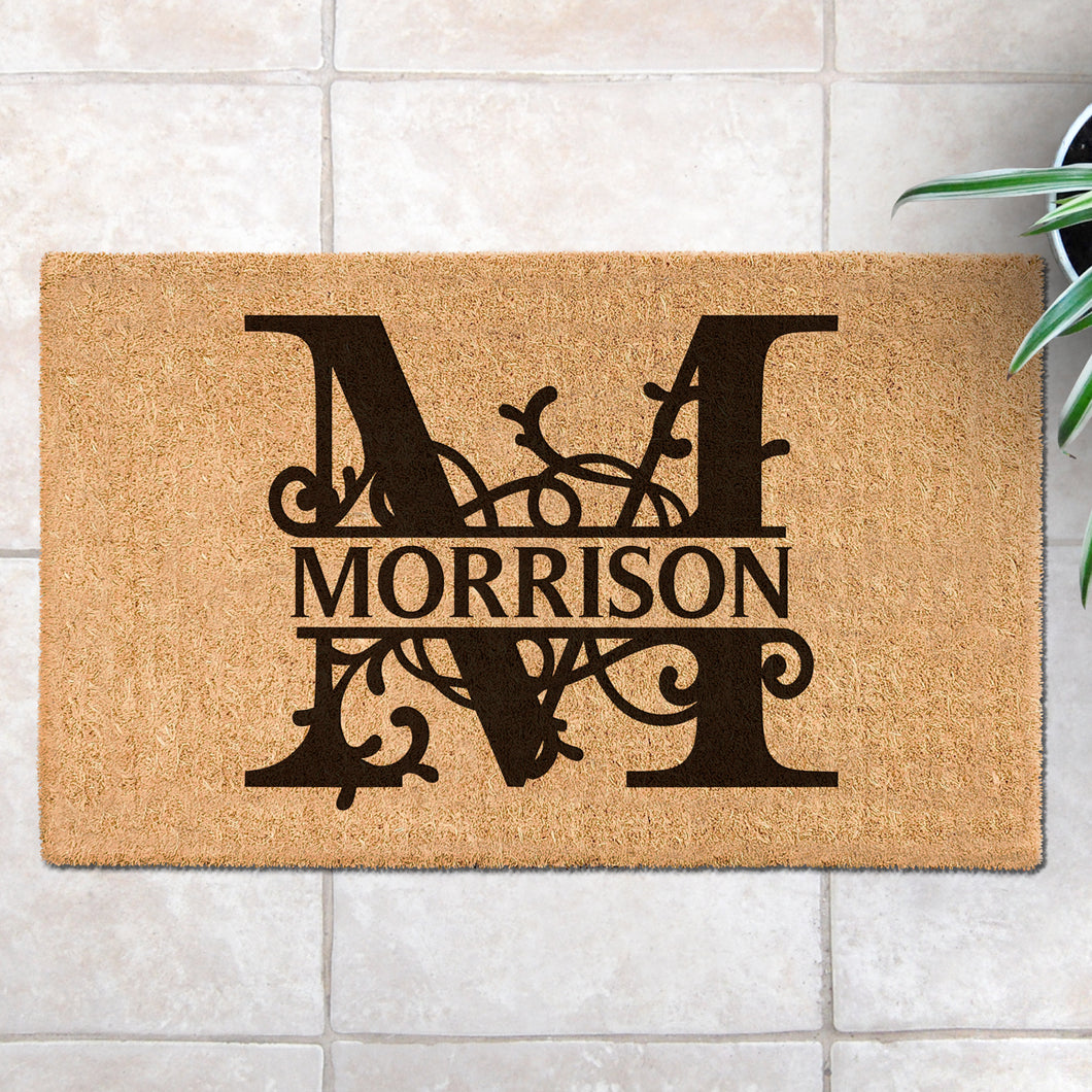 Personalised Monogram Doormat