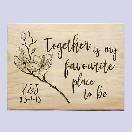 Together Plaque