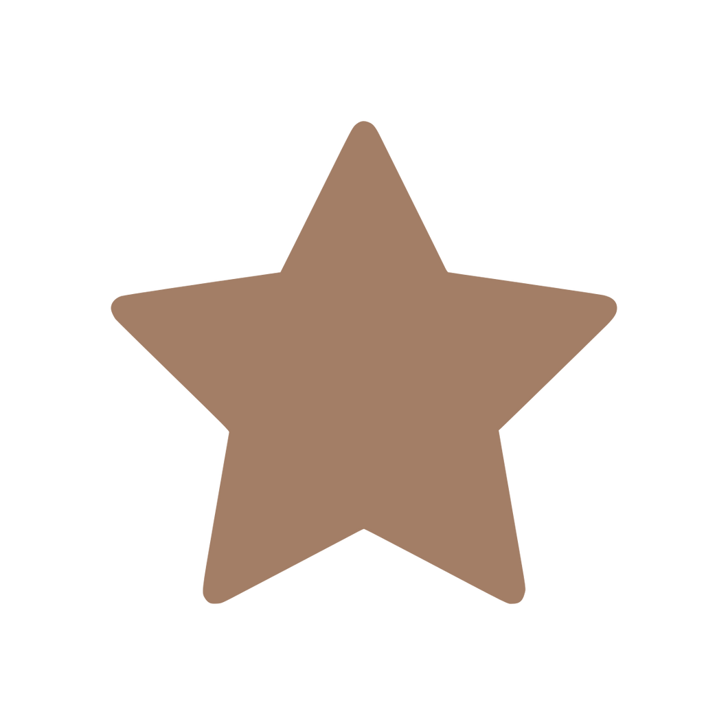 Rounded Star (Craft Blank)