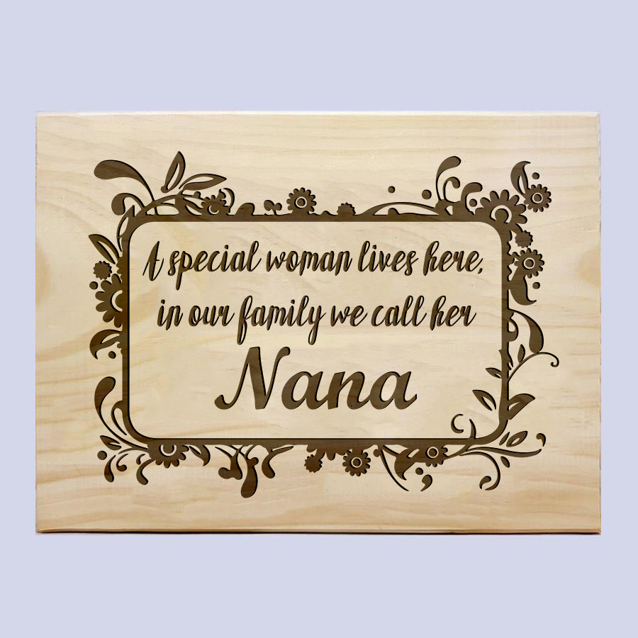 A Special Nana Plaque