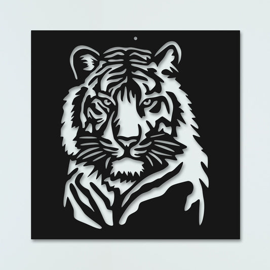 Tiger Square Wall Art